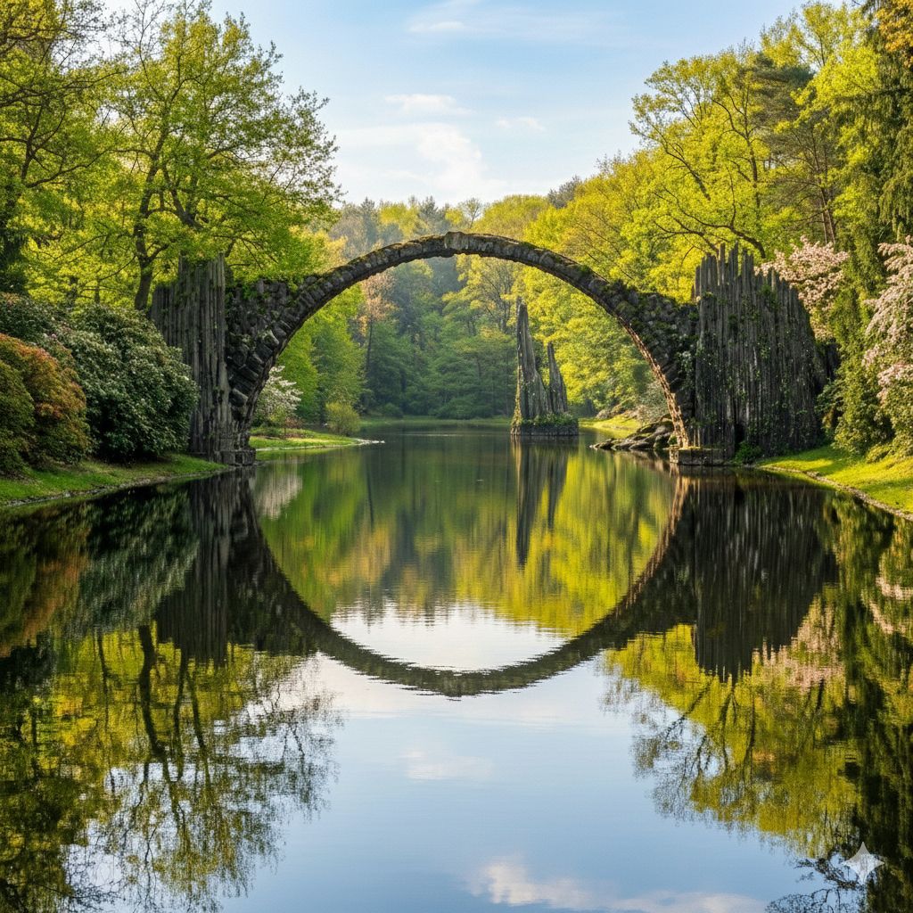 Rakotzbrücke &ndash; das Sinnbild der Vermögensbrücke
