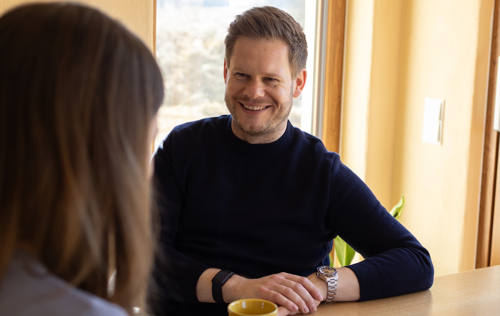 Beratungsgespräch bei Vermögensbrücke